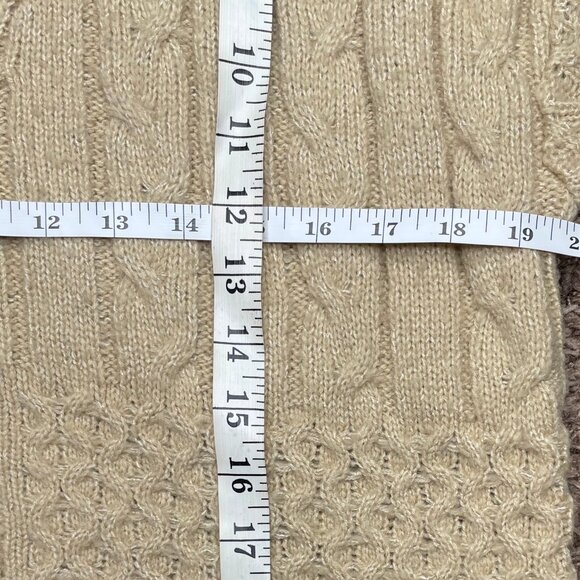 And Now This Women's Tan Silver Embellished Long Sleeve Sweater Cardigan XS - Picture 7 of 11